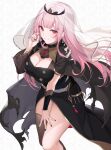  cleavage hololive hololive_english ikomochi mori_calliope thighhighs 