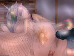  4:3 anal anal_masturbation anal_penetration animal_dildo animal_sex_toy anus backlash91 better_version_at_source blush butt conditional_dnp cutie_mark dildo dock equid equine equine_dildo female feral friendship_is_magic genitals hasbro horn horse mammal masturbation my_little_pony nipple_piercing nipples nude penetration piercing pony princess_celestia_(mlp) pussy sex_toy shower solo teat_piercing teats toying_self udders wet winged_unicorn wings 