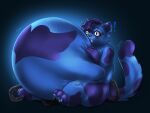  2019 4:3 anthro belly_inflation digital_drawing_(artwork) digital_media_(artwork) domestic_cat felid feline felis hi_res inflatable inflatable_buttplug inflation kotokki male male/male mammal solo 