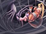  anus arachnid arachnid_taur arthropod arthropod_taur arthropod_webbing bdsm big_breasts blonde_hair bondage bound breasts butt centaur centorea_shianus_(monster_musume) cunnilingus duo equid equid_taur female female/female genitals hair hi_res hooves humanoid_taur mammal mammal_taur monster_girl_(genre) monster_musume nipples nude oral purple_hair pussy rachnera_arachnera_(monster_musume) sex taur tipsypaipai vaginal web_bondage 