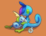  :&gt; blue_eyes closed_eyes closed_mouth commentary_request drizzile gen_8_pokemon highres no_humans nullma open_mouth pokemon pokemon_(creature) shiny sitting smile sobble toes tongue 
