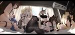  animal_ears arknights bondage fingering platinum_(arknights) see_through tagme tail uncensored yuri 