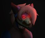  canid canine glowing glowing_eyes male mammal mask solo tagme thony_dog 