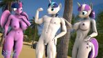  16:9 3d_(artwork) anthro balls big_breasts breasts brother brother_and_sister daughter digital_media_(artwork) equid equine female friendship_is_magic genitals hasbro hi_res horn male mammal mature_female mother mother_and_child mother_and_daughter mother_and_son my_little_pony nude nude_beach parent parent_and_child penis senthaurekmern shining_armor_(mlp) sibling sister small_balls small_penis son twilight_sparkle_(mlp) twilight_velvet_(mlp) unicorn widescreen 