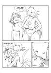  absurd_res animal_genitalia animal_penis anthro avian bedroom_eyes big_breasts big_butt big_penis bird bodily_fluids breast_squish breasts butt clothed clothing comic cum cum_on_breasts curvy_figure duo equid equine equine_penis female genital_fluids genitals george_(tch) grinding half-closed_eyes hands_on_hips hi_res horse huge_breasts male male/female mammal mariel_(tch) medial_ring monochrome mottled mottled_genitalia mottled_penis narrowed_eyes panties penis pirate plaga restrained seductive simple_background smile squish topless underwear vein veiny_penis voluptuous white_background wide_hips 