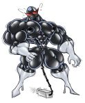  bulge choiark dragmon male muscular pump rubber 