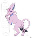  alpha_channel balls black_penis bodily_fluids eeveelution espeon feral genital_fluids genitals hi_res iggy_(vanzard) knot male masturbation necktie nintendo penile penile_masturbation penis pok&eacute;mon pok&eacute;mon_(species) precum sex solo tail_fetish tail_masturbation tail_play tail_sex tailjob vanzard video_games 