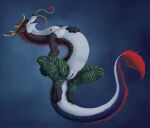  asian_mythology butt dragon east_asian_mythology eastern_dragon feet female fur genitals hi_res mythology nilu noodle paws pussy thejoyfuldragon 