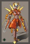  armor automaton blade female hi_res humanoid ituka machine mecanik_panik railgun ranged_weapon robot solo weapon 
