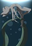  anthro asphyxiation devi domestic_cat drowning felid feline felis hi_res humanoid male mammal russian_blue sea solo tentacles water 