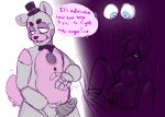  2020 animatronic anthro bodily_fluids bow_tie breasts button_(fastener) candyxxxcorpse clothing cum dialogue digital_media_(artwork) duo english_text fan_character female five_nights_at_freddy&#039;s funtime_freddy_(fnafsl) genital_fluids genitals hair hat headgear headwear hi_res holding_penis human human_penetrated humanoid interspecies long_hair looking_pleasured machine male male/female mammal metal_penis multicolored_body penetration penis pubes purple_cheeks pussy robot scut_tail sister_location sketch speaker text ursid ursine vaginal video_games 