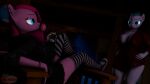  16:9 3d_(artwork) 4k absurd_res big_breasts breasts cloudy_quartz_(mlp) digital_media_(artwork) emo female friendship_is_magic goth hasbro hi_res mature_female my_little_pony night pinkamena_(mlp) pinkie_pie_(mlp) source_filmmaker wickedcake wide_hips widescreen 