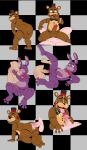  anal anal_penetration animatronic anthro anus bodily_fluids bonnie_(fnaf) bow_tie butt butt_grab clothing cum five_nights_at_freddy&#039;s five_nights_at_freddy&#039;s_2 freddy_(fnaf) genital_fluids genitals group hand_on_butt hat headgear headwear hi_res human jerseydevil machine male male/male mammal penetration penis robot toy_freddy_(fnaf) video_games 
