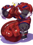  2019 accipitrid accipitriform anthro avian balls big_balls big_bulge big_muscles big_penis bird bobert bulge clothing eagle flexing footwear genitals hi_res hockey_eagle huge_balls huge_bulge huge_muscles huge_penis hyper hyper_balls hyper_bulge hyper_genitalia hyper_muscles hyper_penis ice_skates legwear male muscular muscular_anthro muscular_male penis simple_background socks solo white_background 