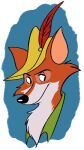  anthro canid canine clothing disney edtertainerd fox fur headgear headwear hi_res male mammal robin_hood robin_hood_(disney) solo 