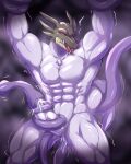 abs angel_links animal_genitalia anthro biceps dragon duuz_delax_rex genital_slit genitals male muscular muscular_anthro muscular_male nipples pecs penis ryuukikeito slit solo tongue tongue_out vein veiny_penis