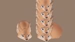  16:9 2021 4k absurd_res ambiguous_gender brown_background brown_body brown_fur canid canine fennec fox fur group hi_res inner_ear_fluff mammal pointedfox simple_background tuft widescreen 