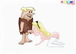  alice alice_in_wonderland barney_rubble crossover disney hanna_barbera jab the_flintstones 