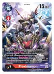  arcturusmon armor centauroid character_name claws copyright_name digimon digimon_(creature) digimon_card_game dragon english_commentary english_text glowing highres holding holding_weapon horns official_art proximamon second-party_source shoulder_armor siriusmon standing taur tonami_kanji weapon wings 