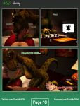 3d_(artwork) anthro argonian bethesda_softworks bodily_fluids breasts butt cellphone comic dialogue digital_media_(artwork) dragon dragon_(petruz) drooling duo electronics english_text fellatio female foxibiki genitals hi_res horn male male/female mammal muscular mythological_creature mythological_scalie mythology nipples nude oral penile penis petruz_(copyright) phone phone_call pussy sah-ra_(furromantic) saliva scales scalie sex source_filmmaker tail text the_elder_scrolls widescreen wild_cleaning