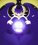  alphaandrenew areola big_breasts breasts female genitals hi_res huge_breasts inverted_nipples legendary_pok&eacute;mon lunala nintendo nipples nude pok&eacute;mon pok&eacute;mon_(species) pussy solo thick_thighs video_games 