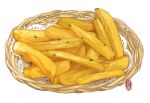  artist_logo basket fast_food food food_focus french_fries no_humans original simple_background white_background xuedaixun 