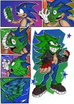  anthro better_version_at_source eulipotyphlan guladibujante hedgehog hi_res male mammal parody sega solo sonic_the_hedgehog sonic_the_hedgehog_(series) the_mask the_mask_(character) transformation 