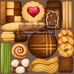  artist_logo artist_name biscuit_(bread) bread chocolate dated food food_focus food_name grey_background highres no_humans original yuki00yo 