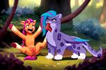  ai_assisted allura_(mlp) blood bodily_fluids dorotidoka duo eating_flesh equid equine felid female female/female forest genital_mutilation genital_torture gore hasbro horse laceration mammal mlp_g5 mutilation my_little_pony pantherine plant pony predator/prey screaming severed_body_part severed_genitals severed_pussy sharp_teeth snow_leopard sunny_starscout_(mlp) teats teeth tree 