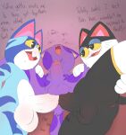  ahegao anal anal_penetration animal_crossing anthro balls big_balls big_butt big_penis black_body black_fur blue_body blue_fur blush bob_(animal_crossing) bodily_fluids buckteeth butt chunknudies dialogue digital_media_(artwork) domestic_cat double_penetration erection felid feline felis foreskin frottage fur genital_fluids genitals group group_sex hi_res huge_balls huge_penis humanoid_genitalia humanoid_penis looking_pleasured looking_up male male/male male_penetrating mammal moe_(animal_crossing) nintendo nude open_mouth penetration penis precum punchy_(animal_crossing) purple_body purple_fur sex simple_background smile smug spread_legs spreading teeth thick_thighs tongue tongue_out video_games white_body 