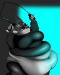  anthro female hi_res holo_doks obese overweight solo ych_(character) 