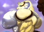  2020 anthro big_muscles big_pecs big_penis blue_eyes cobra genitals hi_res huge_muscles huge_pecs huge_penis hybrid hyper hyper_genitalia hyper_muscles hyper_pecs hyper_penis looking_at_viewer male mouthpiece muscular nipples nude panscolipede pecs penis pit_viper rattlesnake reptile sarth scalie side_view snake solo viper white_nipples 