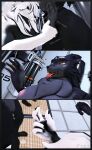 2024 3d_(artwork) 5_fingers absurd_res anthro big_breasts black_body black_fur black_hair black_nose breasts canid canine canis clone clone_factory dialogue digital_media_(artwork) domestic_dog duo english_text eyewear facility factory female female_penetrated fingers fur genitals glasses grey_body grey_fur group hair handjob hellhound_(petruz) hi_res humanoid_hands hybrid inside laboratory lagomorph leporid male male/female mammal multicolored_body multicolored_fur nipples nude nude_anthro nude_female nude_male penetration penile petruz_(copyright) pink_nipples pussy sex smile storage_room surprised_face suspension text tiangou_(petruz) tongue tongue_out vaginal vaginal_penetration white_body white_fur white_hair wolf wolfdog xpasha122x