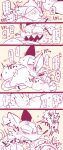  anthro blush clothing comic duo ear_tag fuchikabi gloves gloves_only hand_holding handwear handwear_only heart_(mad_rat_dead) hi_res japanese_text mad_rat_(character) mad_rat_dead male male/male mammal mostly_nude murid murine rat rodent sex sharp_teeth teeth text 
