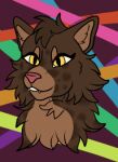  anthro brown_body brown_fur domestic_cat felid feline felis fur girly low_res male mammal multicolored_body multicolored_fur smile solo spots spotted_body spotted_fur teeth unknown_artist vespin_(nixpixystix) yellow_eyes 