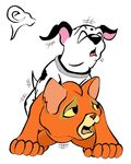  101_dalmatians crossover disney oliver oliver_and_company rolly 