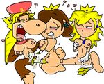  crossover dixie_kong donkey_kong nintendo perverted_bunny princess_daisy princess_peach super_mario_bros. 