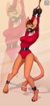  2021 4_toes anthro breasts digital_media_(artwork) domestic_cat feet felid feline felis female hi_res mammal moddish paws solo standing toes 