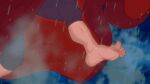 16:9 animated anthro beast_(disney) claws disney feet foot_focus male pawpads paws short_playtime transformation unknown_artist widescreen 