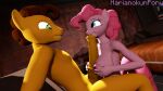  16:9 3d_(artwork) anthro breasts cheese_sandwich_(mlp) digital_media_(artwork) duo female friendship_is_magic hasbro hi_res looking_at_another male male/female marianokun my_little_pony pinkie_pie_(mlp) sex smile titfuck widescreen ych_result 