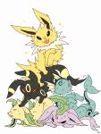  absurd_res ambiguous_gender angry beaten black_body blue_body cute_expression eeveelution espeon fainted feral fin fin_ears fin_frill frill_(anatomy) fur group happy hi_res jolteon leafeon limereptile nintendo pale_body pok&eacute;mon pok&eacute;mon_(species) purple_body umbreon vaporeon video_games white_body white_fur yellow_body 