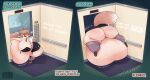 absurd_res animal_humanoid belly belly_inflation big_belly big_breasts big_butt breasts butt canid canid_humanoid canine canine_humanoid elevator english_text female fox_humanoid hi_res huge_belly huge_breasts huge_butt huge_thighs humanoid hyper hyper_belly inflation mammal mammal_humanoid regular-brick renee_(requinn) solo stuffing text thick_thighs weight_gain