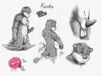 anatomically_correct anatomically_correct_genitalia animal_genitalia anthro ball_tuft balls bathing belly biceps bodily_fluids body_hair butt chest_scar cleaning deep_navel exhibitionism facial_scar fist flower genitals grass hairy_balls koda_(ooaks) male mammal meme musclegut muscular mustelid nature navel navel_outline nipples ooaks otter plant pubes scar scars_all_over sheath solo tail tail_in_water triceps tuft water water_lily