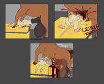 animal_genitalia animal_penis anthro anus balls bestiality big_balls big_penis blood blood_on_penis bodily_fluids cum cum_inflation cum_inside death death_by_penis decapitation deep_throat duo equid equine equine_genitalia equine_penis extreme_penetration female feral genital_fluids genitals gore hi_res inflation irrumatio killing luneytuney lying male male/female mammal murid murine neck_bulge on_back onomatopoeia oral oral_penetration penetration penile penis penis_shaped_bulge puffy_anus pussy rodent sex size_difference snuff sound_effects stretch_marks stretching text throat_swabbing twitching