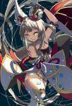  1girl animal_ears cat_ears cat_girl gloves leotard nia_(blade)_(xenoblade) nia_(xenoblade) pito_(pitosan) silver_hair solo twintails xenoblade_chronicles_(series) xenoblade_chronicles_2 yellow_eyes 