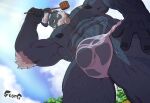 2024 abdominal_scar abs arm_tuft asian_clothing asian_mythology balls_outline barazoku bathing beard beard_ponytail belly_hair biceps black_sclera blue_body blue_nipples body_hair bulge chest_hair chest_scar clothed clothing cloud demon detailed_bulge east_asian_clothing east_asian_mythology elbow_tuft facial_hair facial_piercing fangs forearm_muscles fundoshi fundoshi_only genital_outline hair hairy hand_on_leg hand_on_thigh happy_trail hi_res horn horned_humanoid humanoid japanese_clothing japanese_mythology leg_hair looking_aside low-angle_view male manly mature_male muscular muscular_legs muscular_thighs mythology navel nipples nose_piercing nose_ring nsfwshamecave obliques oni pecs penis_outline piercing plant pouring_onto_self pouring_water ring_piercing scar solo standing stangart stubble teeth topless translucent translucent_clothing translucent_fundoshi translucent_underwear tree triceps tuft underwear underwear_only washing_self water water_droplets wet wet_clothing white_hair worm&#039;s-eye_view yellow_eyes yokai