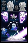  absolutedream alphys animated_skeleton black_border bone border clothed clothing english_text gaster_blaster hi_res humanoid lizard male reptile sans_(undertale) scalie skeleton text undead undertale video_games w.d_gaster 