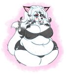  anthro breasts canid canine clothing f-thefirst female fox lips mammal overweight overweight_anthro overweight_female solo 