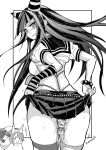  anal anal_object_insertion artist_name ass bangs blush bound commentary_request danganronpa_(series) danganronpa_2:_goodbye_despair ear_piercing english_commentary eudetenis from_behind greyscale grin hair_horns highres long_hair mioda_ibuki monochrome mutsu_(kancolle) mutsu_(snail) nipple_piercing object_insertion open_mouth panties piercing pussy_juice scrunchie second-party_source sex_toy shibari shirt shirt_lift short_sleeves skindentation skirt skirt_lift smile solo_focus sweat thighhighs tied_up torn_clothes torn_legwear underwear vaginal vaginal_object_insertion vibrator wrist_scrunchie 