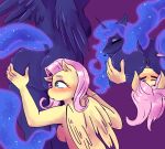  absurd_res anal anthro anthro_on_anthro anus big_butt blush bodily_fluids breasts butt currentlytr_ash equid equine female female/female fluttershy_(mlp) friendship_is_magic hi_res horn looking_pleasured mammal my_little_pony oral pegasus princess_luna_(mlp) rimming saliva saliva_string sex unicorn wings 